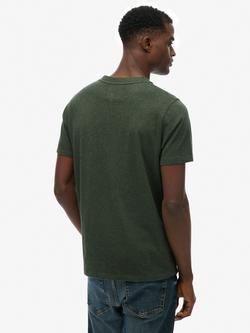 Superdry Industrial Relaxed T-Shirt - view 2, Forest Green Marl