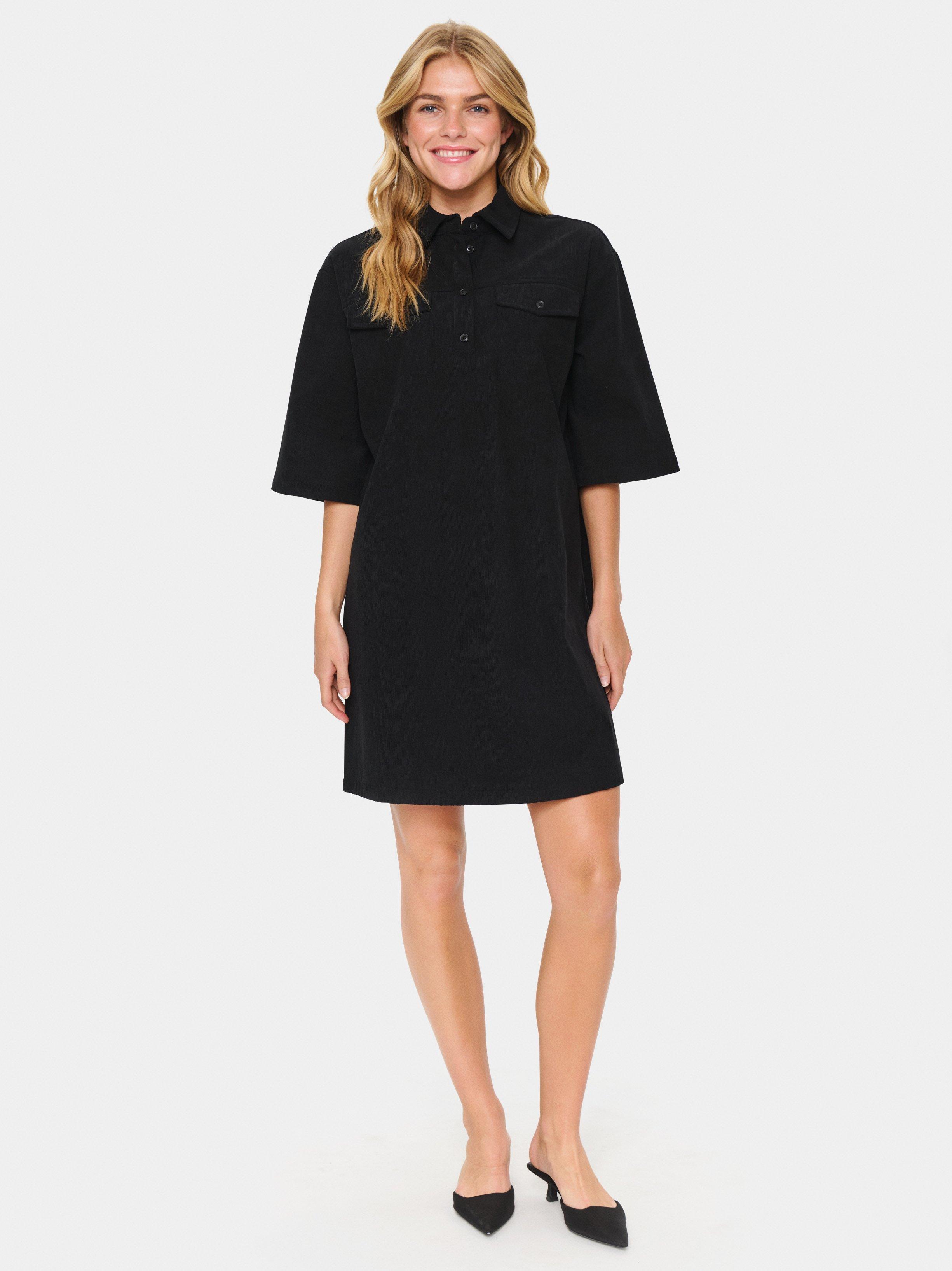 Product image 1 of 6, which shows Saint Tropez MagnilleSZ Mini Dress, Black, XS