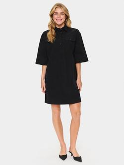 Saint Tropez MagnilleSZ Mini Dress, Black, Black