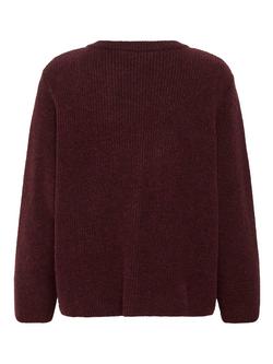 Saint Tropez Maleen Cotton Blend Cardigan - view 2, Purple