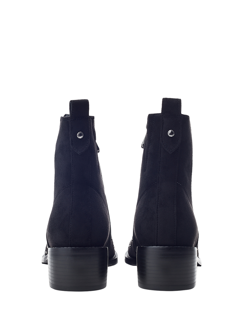 Product image 4 of 5, which shows Moda in Pelle Pernelle Studded Ankle Boots, Black, 8