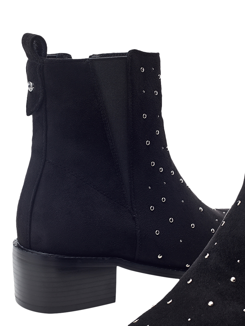 Product image 5 of 5, which shows Moda in Pelle Pernelle Studded Ankle Boots, Black, 8