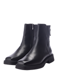 Moda in Pelle Shoon Palmeras Leather Ankle Boots, Black