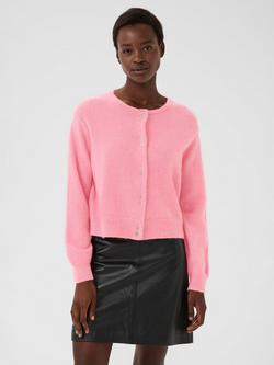 Part Two Ninell Crew Neck Cardigan, Sea Pink