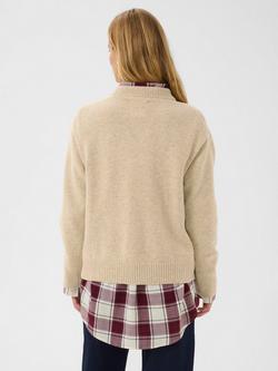 Part Two Soraya Wool Cashmere Blend Jumper - view 2, French Oak Melange