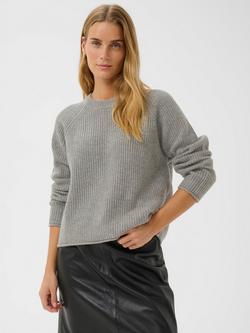 Part Two LuahPW Crew Neck Pullover, Medium Grey, Medium Grey