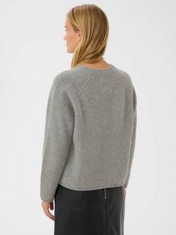 Part Two LuahPW Crew Neck Pullover, Medium Grey - view 2, Medium Grey