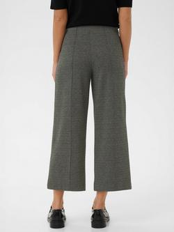 Part Two IlisanPW Cropped Trousers, Mid Grey - view 2, Mid Grey