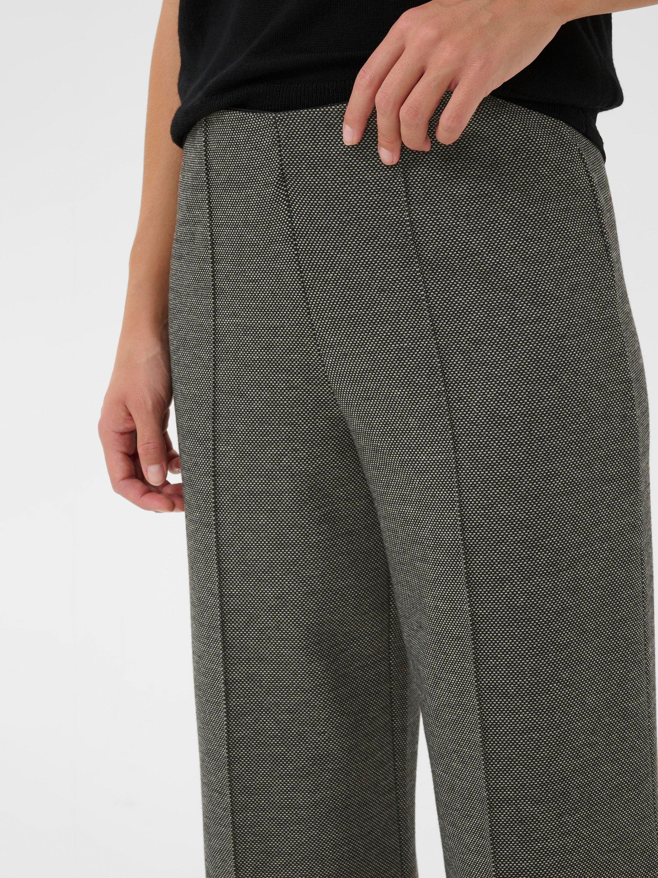 Product image 4 of 6, which shows Part Two IlisanPW Cropped Trousers, Mid Grey, XS