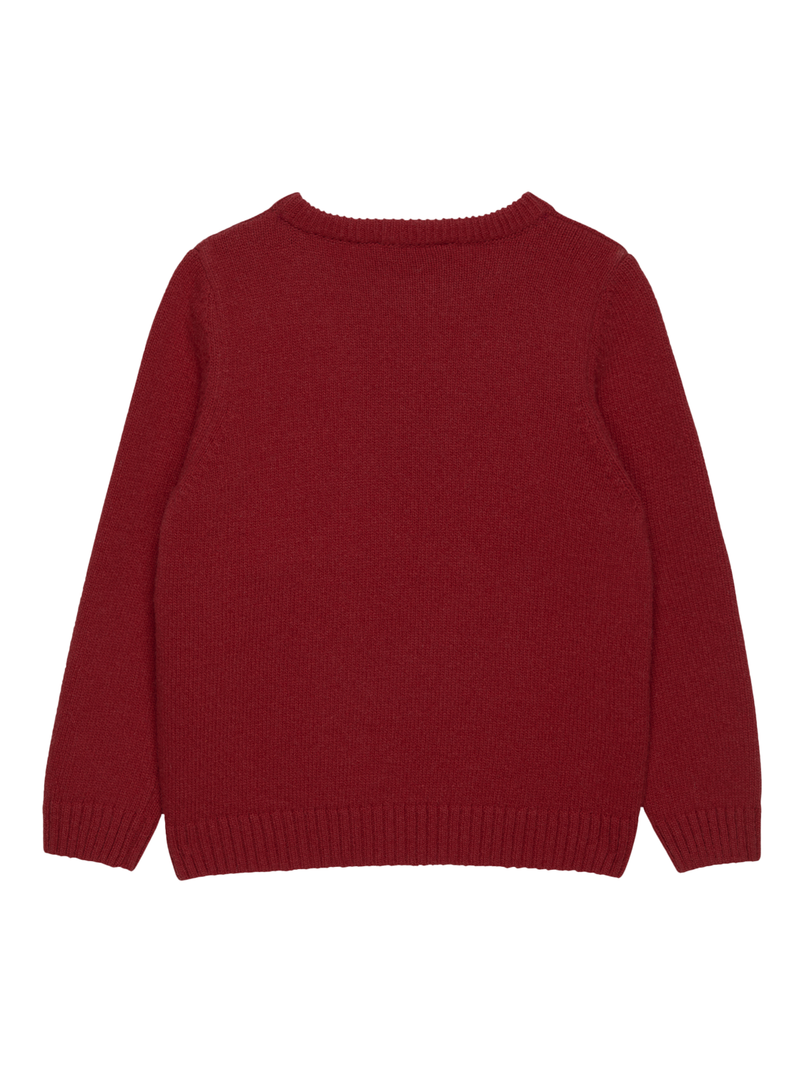 Product image 2 of 2, which shows Trotters Kids' Timothy Teddy Jumper, Red, 2-3 years