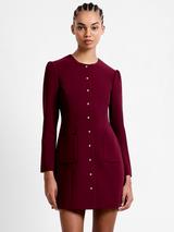 Phase Eight Mylee Dress, Black/Ivory