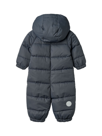 WHEAT Baby Puffer Suit - view 2, Ink