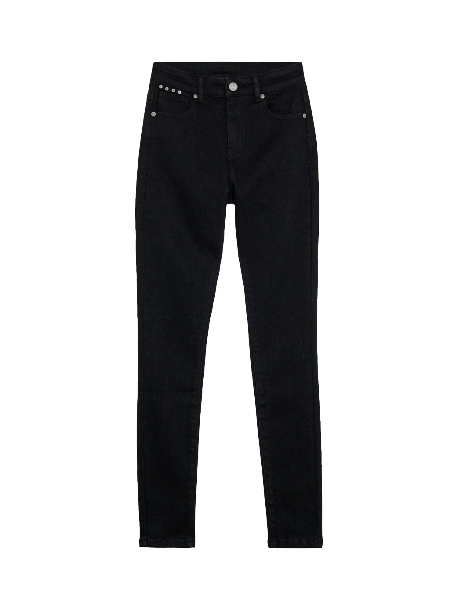 Product image 6 of 6, which shows EAST 42ND Alex Skinny Jeans, Black, W30/L30