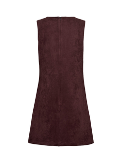 A-VIEW Tanni Shift Mini Dress, Mid Red - view 2, Mid Red