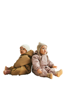 WHEAT Kids' Wool Knit Bonnet - view 2, Off White