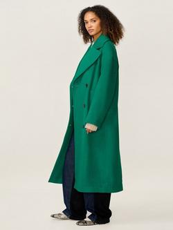 OMNES Tina Oversized Long Coat - view 2, Green