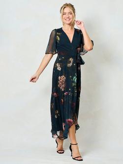 Hope & Ivy The Abby Wrap Dress, Multi, Multi