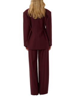 Gestuz Paula Fitted Waist Blazer, Aronia - view 2, Aronia