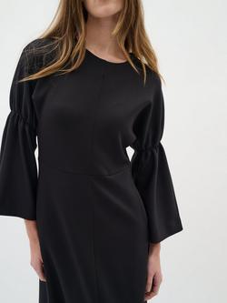 InWear Gida kimono Sleeve Midi Dress, Black - view 2, Black