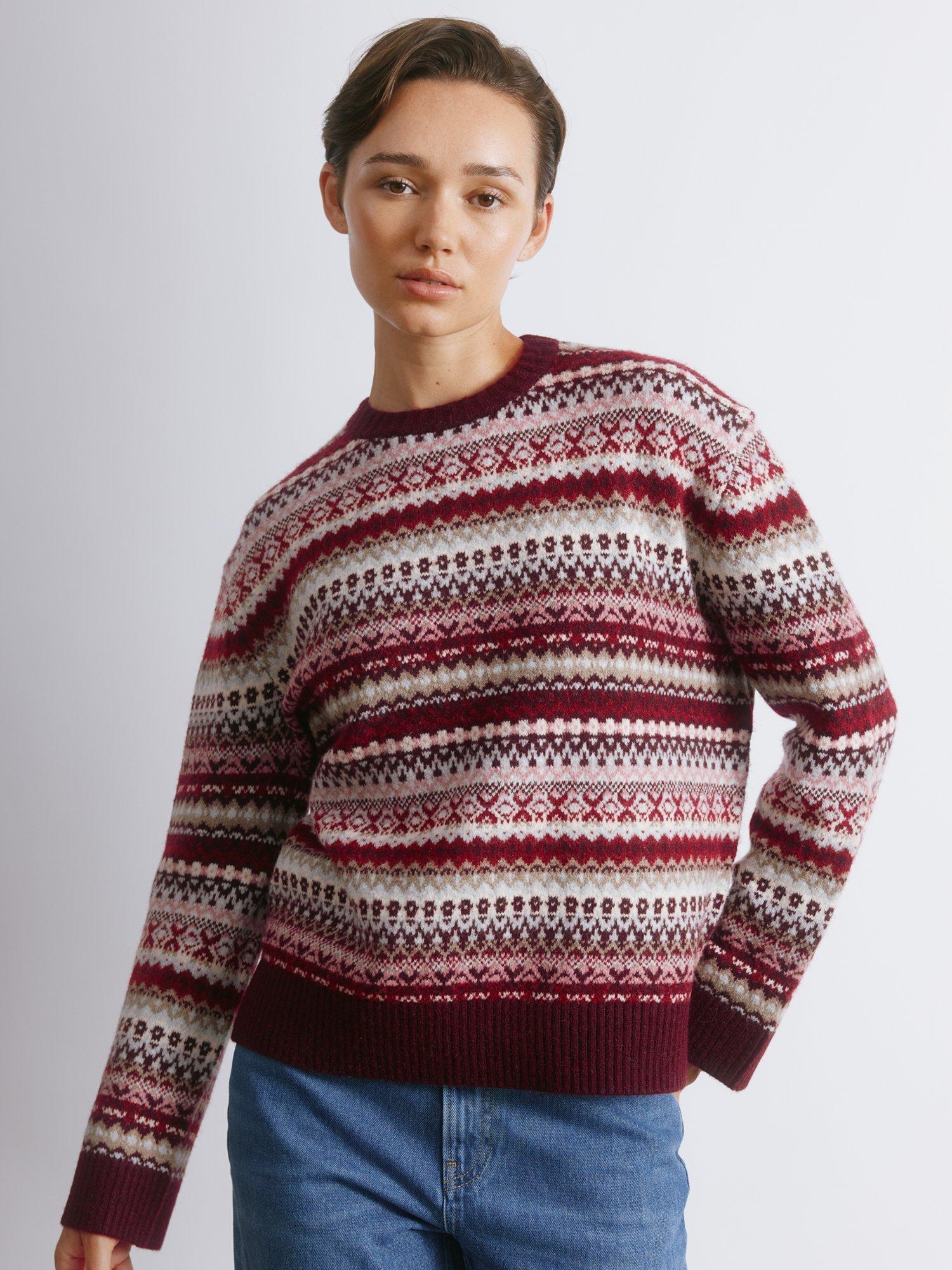 Albaray Fair Isle Crew Neck Jumper