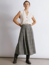 Reiss Fee Denim Midi Skirt