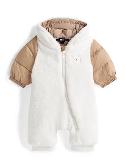 Tommy Hilfiger Teddy Ski Suit, Ivory Silk, Ivory Silk