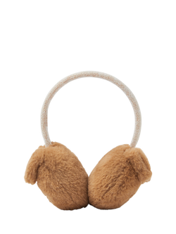 Angels by Accessorize Kids' Sausage Dog Ear Muffs, Tan, Tan