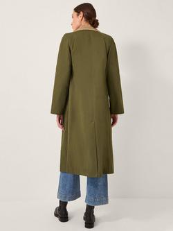 Monsoon Lucy Trench Coat, Khaki - view 2, Khaki