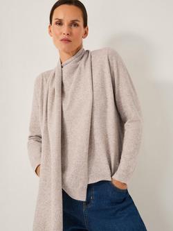 Monsoon Sally Scarf Jumper, Natural, Natural