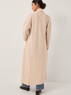 Monsoon Sacha Longline Cardigan, Camel - view 2, Camel