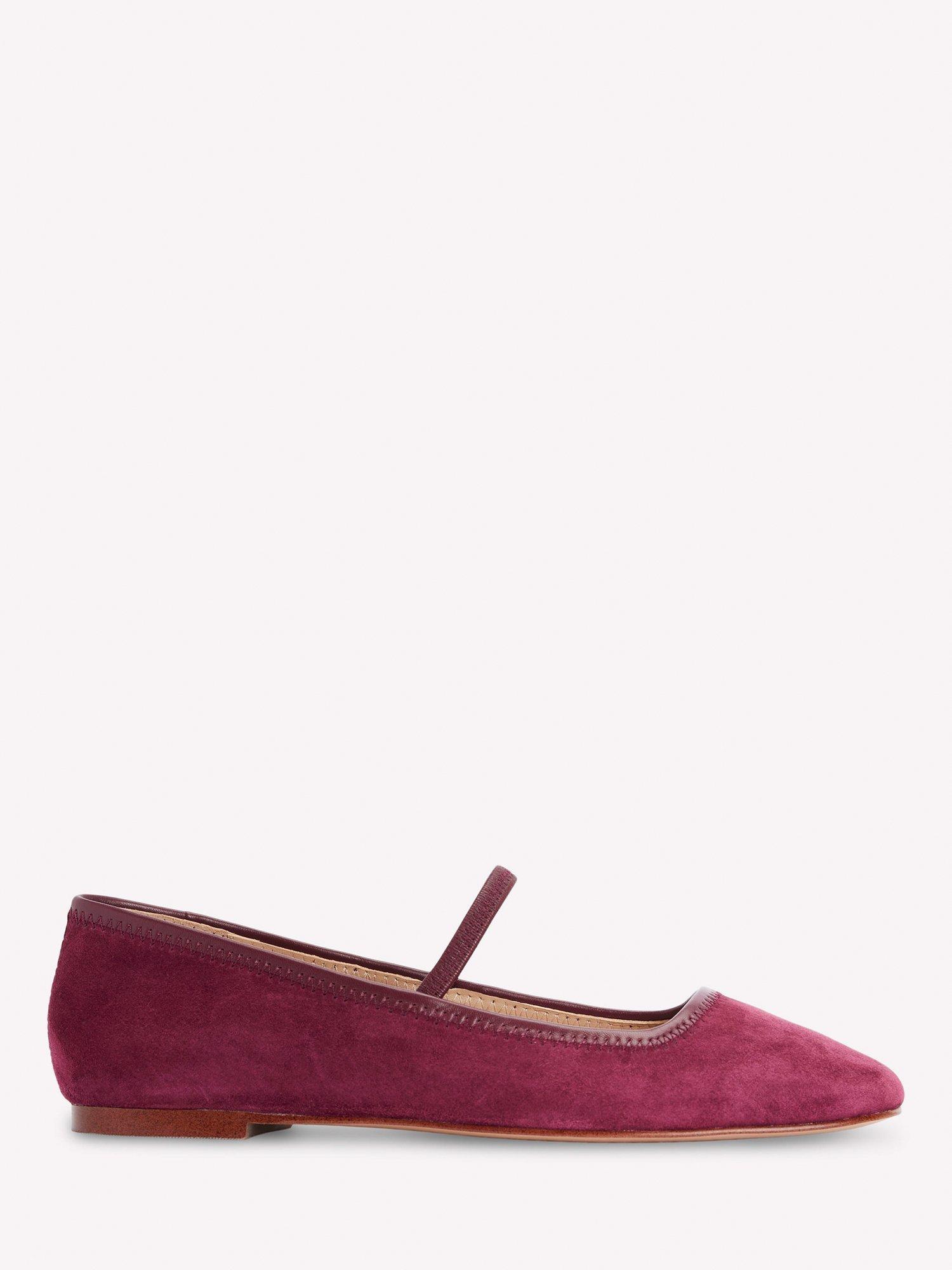Boden Thea Mary Jane Ballerina Pumps, Oxblood