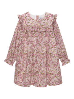 Trotters Kids' Poppy & Daisy Ruffle Dress, Multi, Multi