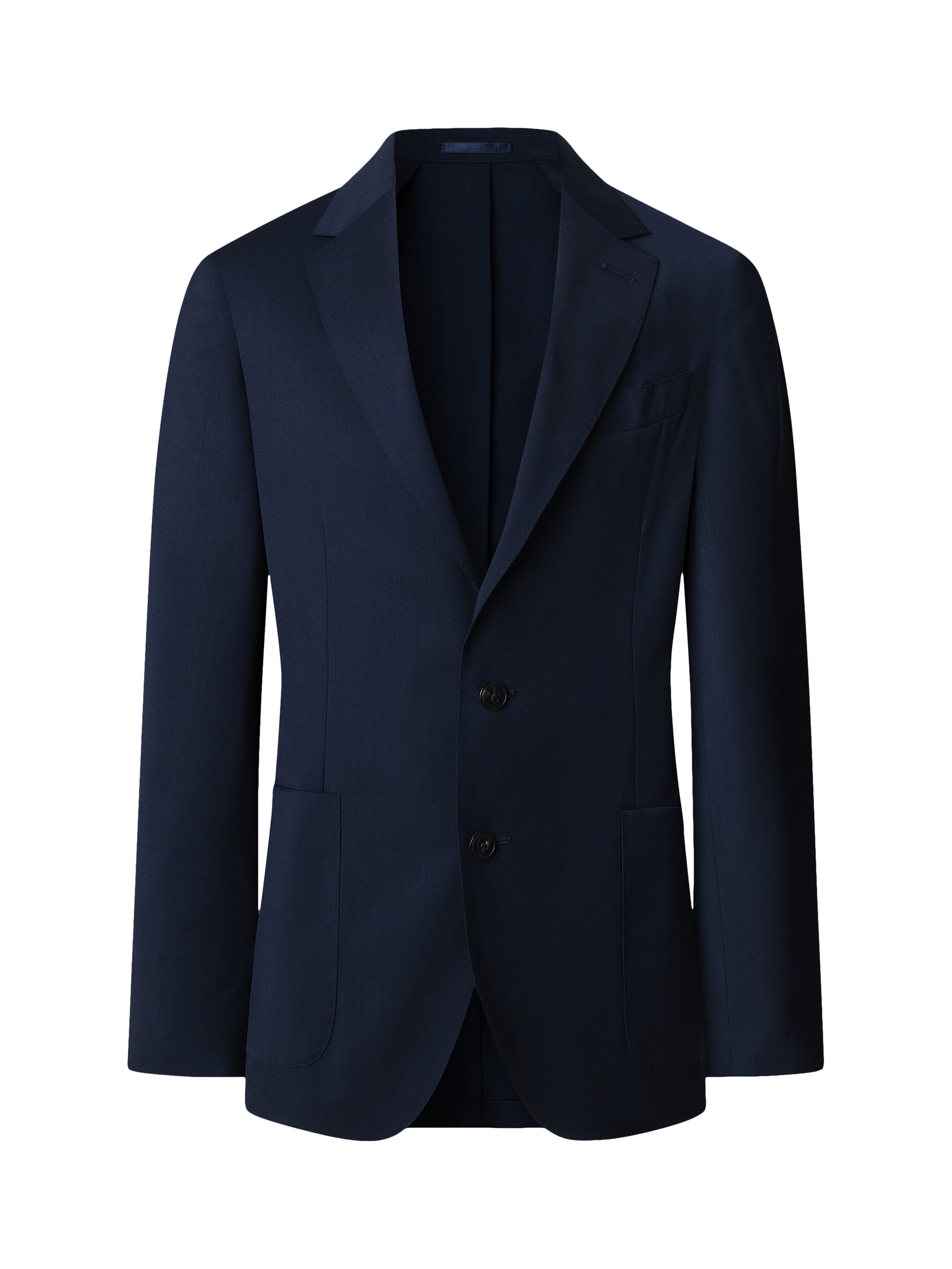 Product image 7 of 8, which shows Hackett London Single Breasted Wool Blazer, Navy, 36