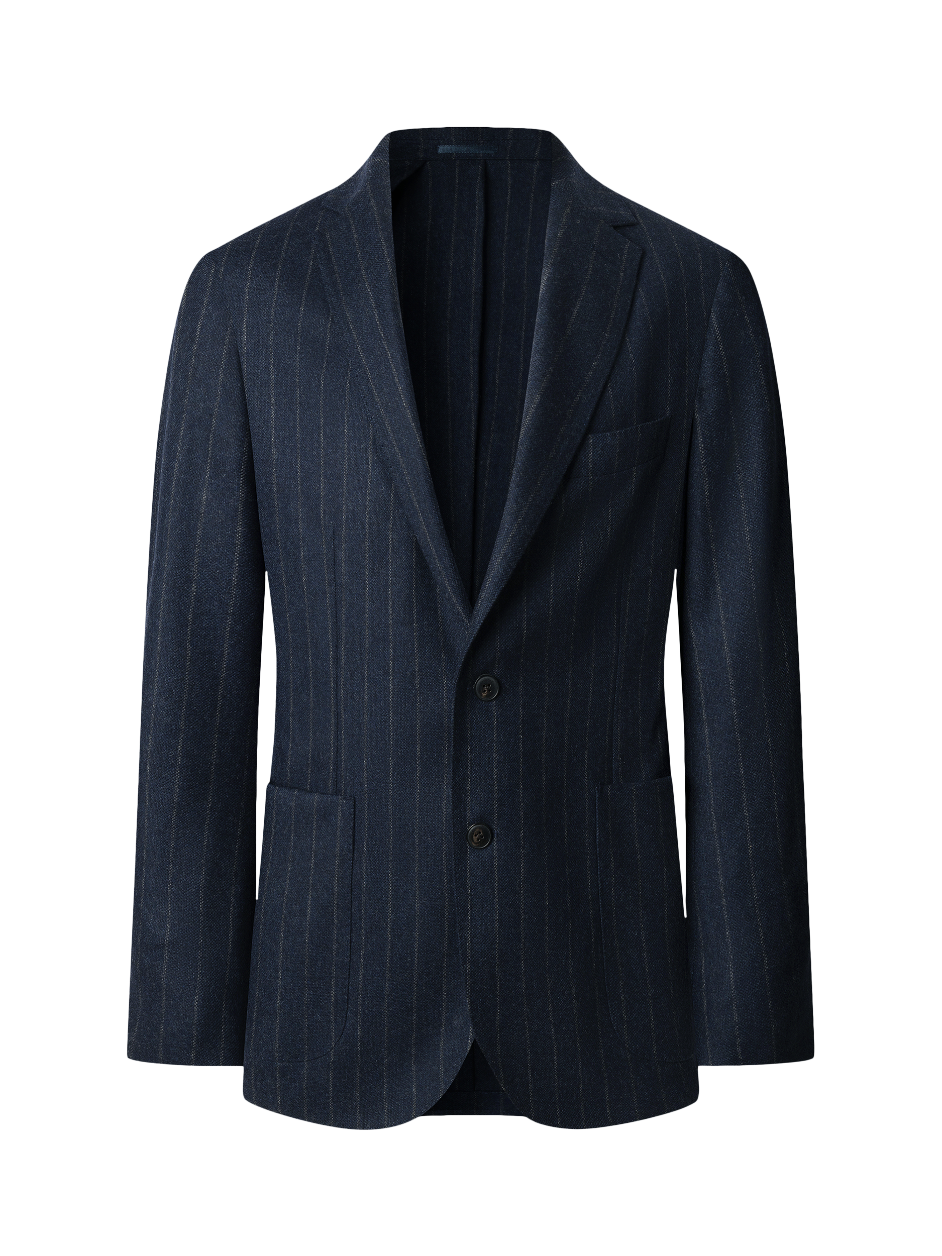 Product image 1 of 7, which shows Hackett London Wool Blend Blazer, Midnight Blue, 36