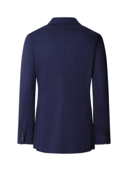 Hackett London Cotton Blend Blazer - view 2, Navy