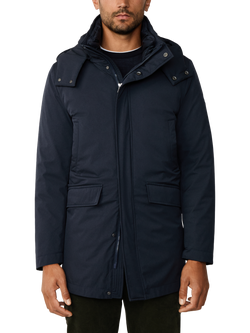 Hackett London 3 in 1 Hooded Parka, Midnight Blue, Midnight Blue