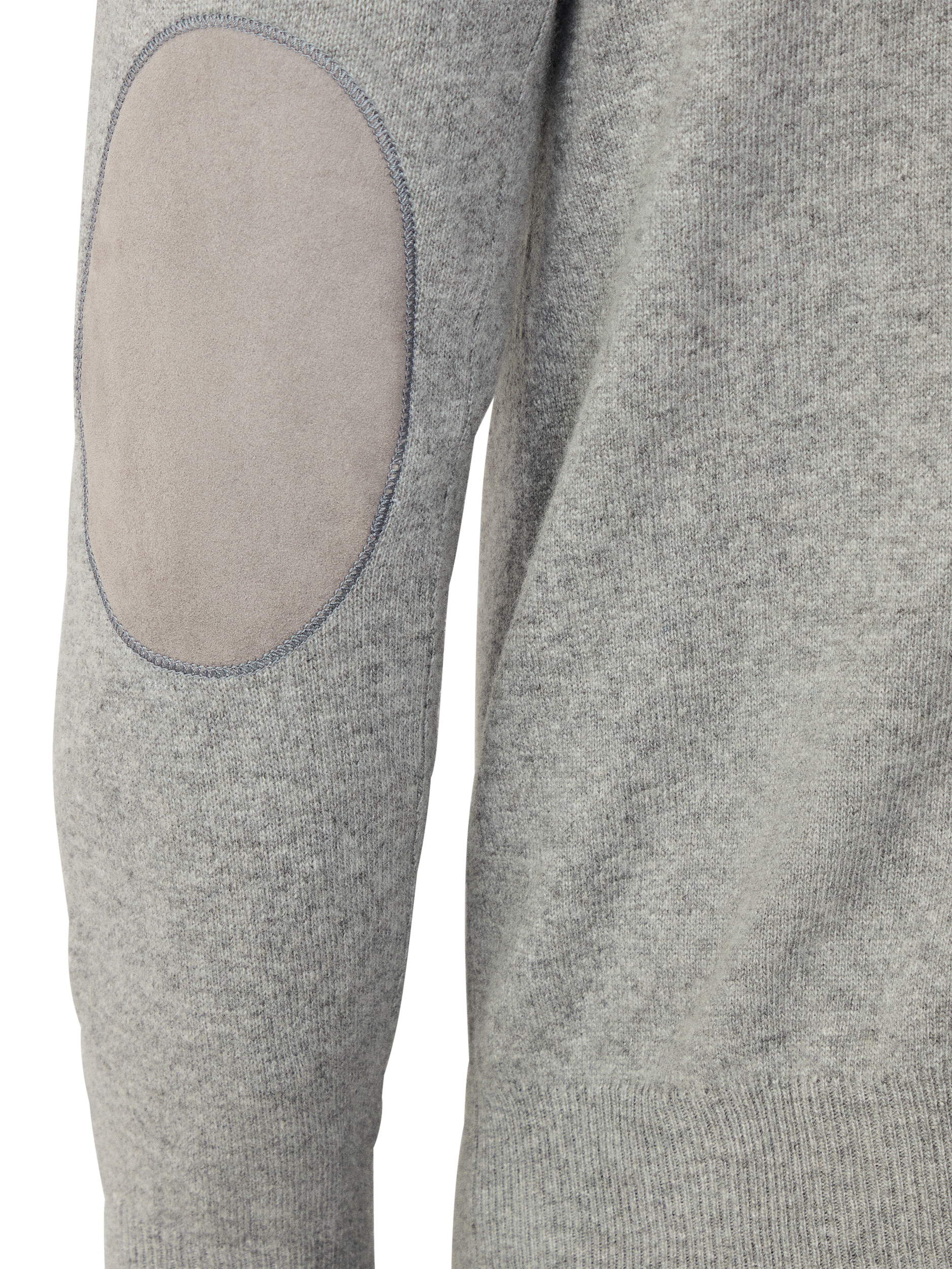 Product image 5 of 7, which shows Hackett London V Neck Wool Cashmere Blend Jumper, Metal Grey, XXXL
