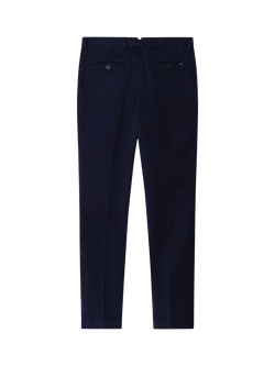 Hackett London Sloane Tapered Fit Cotton Blend Chinos - view 2, Midnight Blue