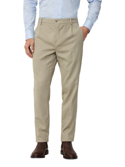 Hackett London Cotton Regular Chino Trousers, Laurel Green
