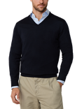 Hackett London Wool V Neck Jumper