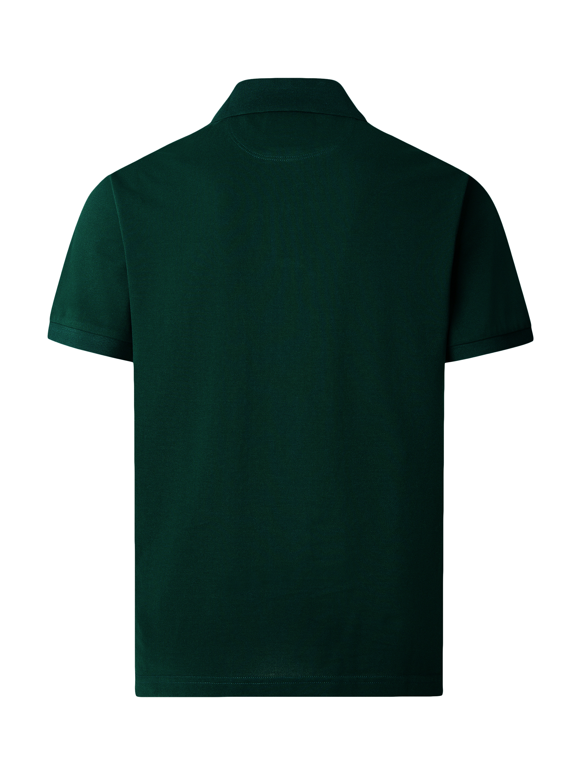 Product image 2 of 5, which shows Hackett London Embroidered Logo Cotton Polo Shirt, Forest Night Green, L