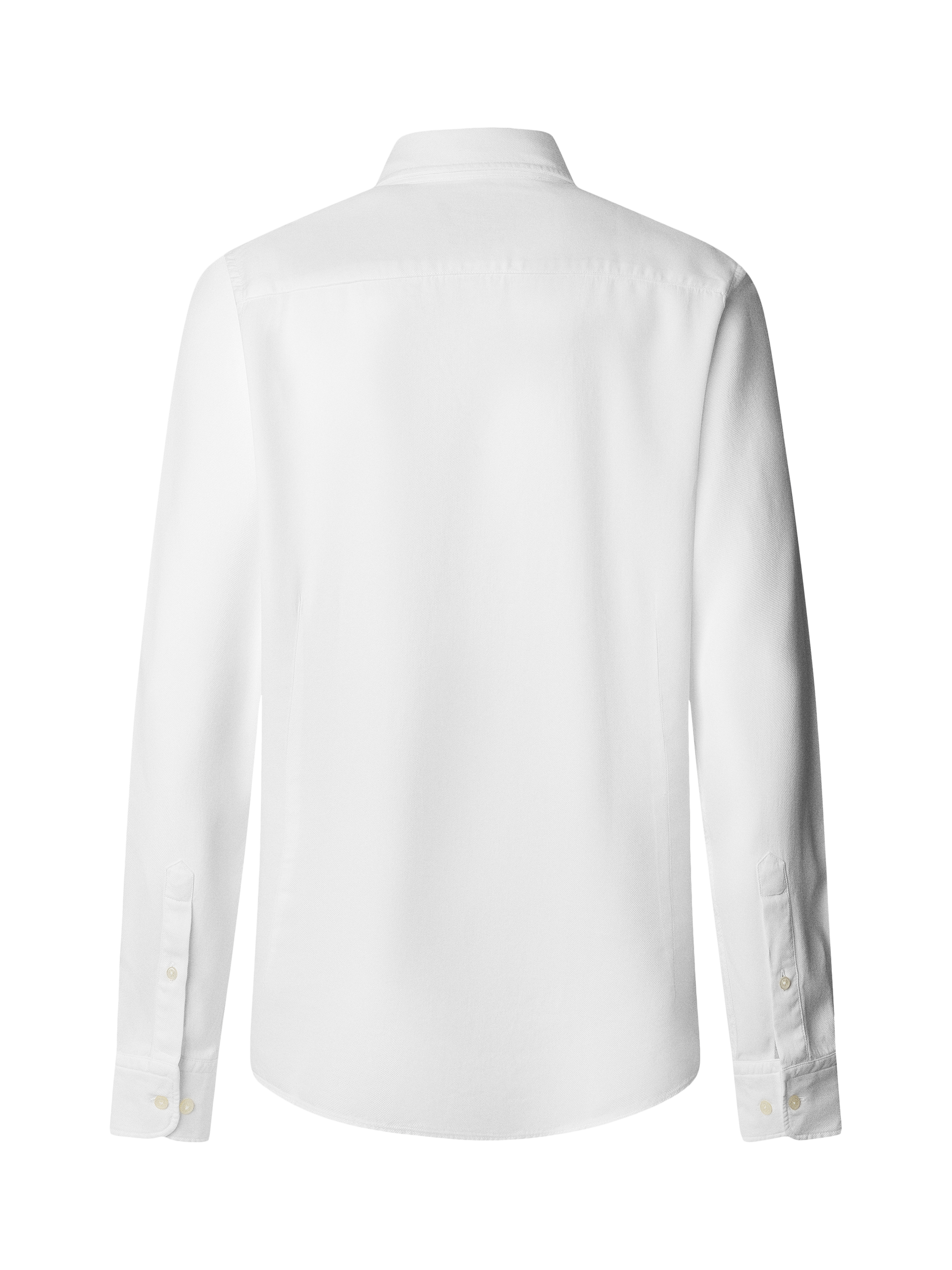 Product image 2 of 5, which shows Hackett London Long Sleeve Collar Shirt, Optic White, XXL