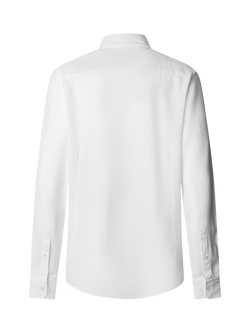 Hackett London Long Sleeve Collar Shirt - view 2, Optic White