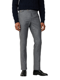 Hackett London Slim Fit Kensington Chinos, Granite Grey, Granite Grey