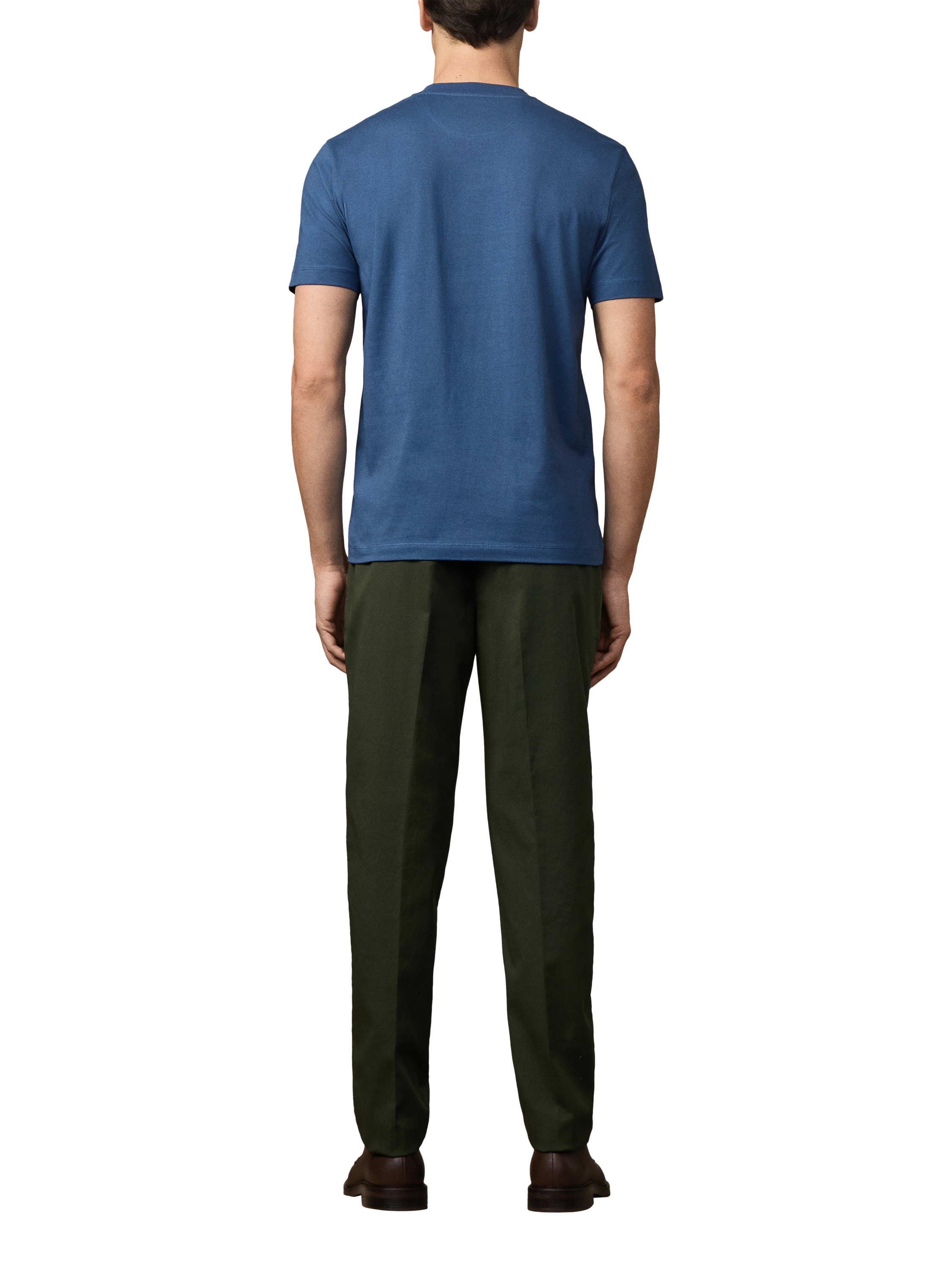 Product image 3 of 6, which shows Hackett London Heritage Archive Print Cotton T-Shirt, Dark Denim Blue, XXL