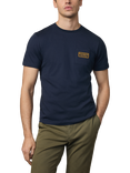 Hackett London Cotton Short Sleeve Round Neck T-Shirt
