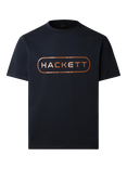 Hackett London Cotton Short Sleeve Round Neck T-Shirt