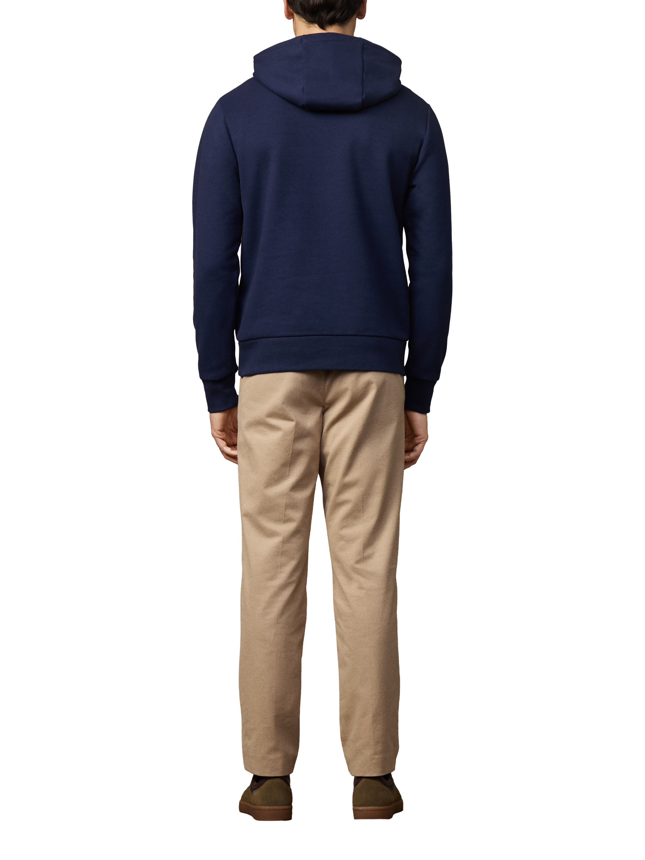 Product image 3 of 5, which shows Hackett London Cotton Hoodie, Ink Blue, XXL