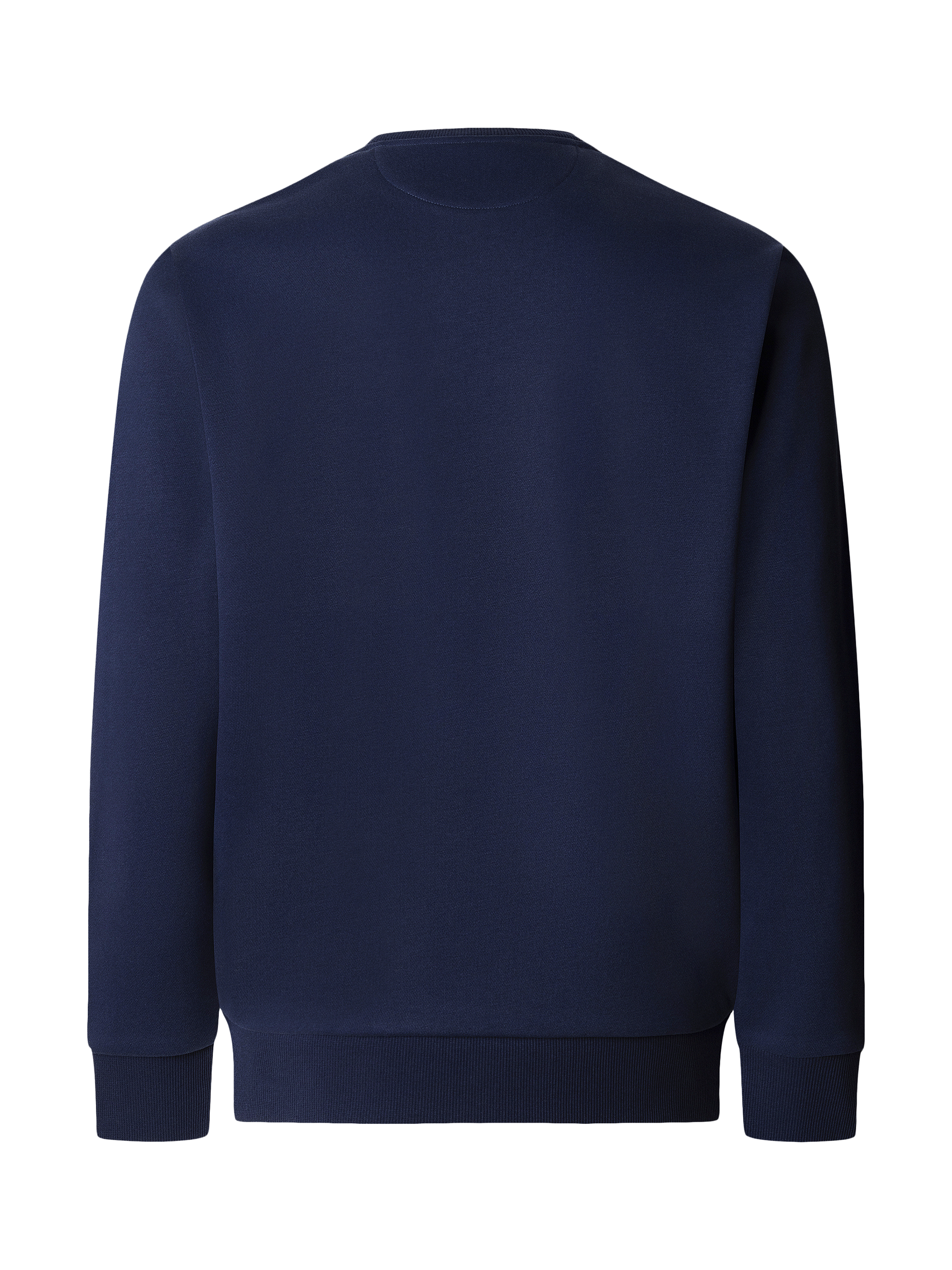Product image 2 of 5, which shows Hackett London Cotton Blend Crew Neck Sweatshirt, Midnight Blue, XXL
