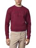 Hackett London Cotton Blend Long Sleeve Crew Neck Sweatshirt